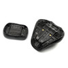 Synthetic Leather Front Rear Cushion Seat Fit Honda Shadow Aero VT400 VT750C(04-13) Black (M512-F022-Black)