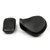 Synthetic Leather Front Rear Cushion Seat Fit Honda Shadow Aero VT400 VT750C(04-13) Black (M512-F022-Black)