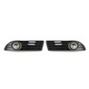 PAIR LED Fog Light Lamp Grille+Wiring Harness Kit Set For VW POLO (2005-2009) Black PAIR LED Fog Light Lamp Grille+Wiring Harness Kit Set For VW POLO (2005-2009) Black