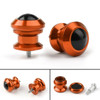 Pair 6mm Swingarm Sliders Spools For Yamaha MT01 MT09 YZF-R3 R1 MAX 530 Orange