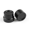 Rear Axle Cover Caps Nut For Harley Sportster XL 883 1200, Black