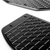 Foot Peg Plate Footrest Step Pad Mat Cover Fit for Yamaha XMAX 300 17-18 Black