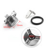 M20 Engine Oil Filler Plug Fill Cap Screw For Honda CRF150R CR125R CRF250R CRF450R CR500R CB300F CBR250RR CBR300R CB400SF Silver