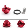 M20 Engine Oil Filler Plug Fill Cap Screw For Kawasaki KLX250 D-TRACKER VERSYS650 VERSYS1000 NINJA 400R NINJA 600R Z1000 Red