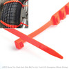 20PCS Snow Tire Chain Anti-Skid Belt For Car Truck SUV Emergency Winter Driving