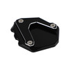 Kickstand Side Stand Extension Pad For BMW R900RT 09-10 R1200R 06-14 R1200ST 03-07 Black