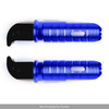 CNC Rear Foot Pegs Fits For YAMAHA MT10 03 FZ-10 16-18 Tracer900 15-18 FZ-6N/S 04-09 YZF-R3 15-18 Blue