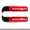 CNC Rear Foot Pegs Fits For YAMAHA MT10 03 FZ-10 16-18 Tracer900 15-18 FZ-6N/S 04-09 YZF-R3 15-18 Red