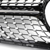 Front Diamond Grill Grille For Benz W205 C Class C250 C300 C400 2015-2018