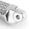 Rear Foot Peg Footrest For Suzuki GSXR600 GSXR750 96-05 GSXR1000 01-04 GSF600 Bandit600 95-04 GSX750 W/X/Y/K1 Left 98-03 Silver