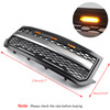 LED Front Grille For Chevrolet Silverado 1500 2016 2017 2018 Black