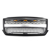 LED Front Grille For Chevrolet Silverado 1500 2016 2017 2018 Black