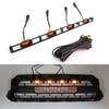 Front Grill Grille 4 LED Lights with Frame For Toyota Tacoma 2012-2015 PTR54-35150 Amber