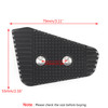 Rear Foot Brake Lever Pedal Extension Enlarge Pad Extender Fit For BMW R nineT Scrambler Urban 17-20 Black