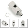 1/8" BSPT Oil Pressure Sensor Tee to NPT Adapter Turbo For Lexus Subaru Mazda