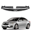 Front Upper Grill Inserts Trim Covers For Chevrolet Cruze 2009-2014 Black