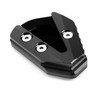 Kickstand Side Stand Plate Extension Enlarger Pad For YAMAHA YZF R6 17-19 Black