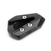 Kickstand Side Stand Plate Extension Enlarger Pad For YAMAHA YZF R6 17-19 Black