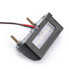 LED Rear Tail License Plate Brake Number Plate Light Mini Taillight Black