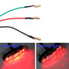 LED Brake Stop Running Rear Tail Light Lamp For Universal Motorcycle Clear