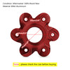 Rear Sprocket Flange Cover For Ducati DIAVEL MONSTER MULTISTRADA STREETFIGHTER SUPERBIKE Red