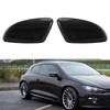 Door Wing Mirror Cover For Beetle 12-18 CC Scirocco 09-17 Eos 09-16 Passat 11-15 Carbon