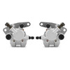 Front Brake Caliper Set For Suzuki 59100-38F00 59300 LTF250 02-14 LTF400 LTF400F 02-07 LTZ250 04-10 LTZ400 03-13 LTA400F LTA500 02-17 Silver