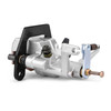 Rear Brake Caliper Assembly For Yamaha 5UG-2580V-00 5UG-2580V-01 5UG-2580V-02 YXR45F 06-09 YXR45FSE 08 YXR660FA YXR660FSE 06-07 Silver
