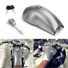 Cafe Racer Gas Fuel Tank Iron 10L 2.6 Gallon Fit For Ducati Mojave 260 360 CB XS XR Silver