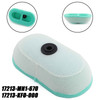 Air Filter Cleaner For Honda XR250L 91-96 XR250R 86-04 XR350R 83-85 XR400R 96-04 XR600L XR600R 94-00 CRM250 89-93 Green