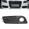 Left Front S-Line Bumper Fog Light Grille For Audi A4 S-LINE S4 08-12 Black