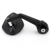 Sportbike 7/8" Handle Bar End Mirrors Universal Black