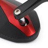 Sportbike 7/8" Handle Bar End Mirrors Universal Red