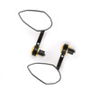 Sportbike 7/8" Handle Bar End Mirrors Universal Gold