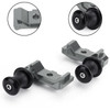 CNC Chain Adjuster Block W/Swingarm Spools Slider For YAMAHA MT-07 FZ-07 14-18 Titanium