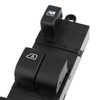 Front Right Master Window Switch 25401-EB30B Fits For Nissan Navara D40 07-15 25401EB30B Black