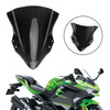 ABS Plastic Windshield Windscreen For Kawasaki 2018-2024 Ninja 400 Black