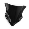 ABS Plastic Windshield Windscreen For Kawasaki 2018-2022 Ninja 400 Black