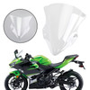 ABS Plastic Windshield Windscreen Fit For Kawasaki 2018-2022 Ninja 400 Clear