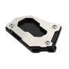 Kickstand Side Stand Extension Pad Plate For BMW R 1200GS LC R 1200GS LC Adventure 14-16 Black