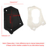 Kickstand Side Stand Extension Pad Plate For BMW R 1200GS LC R 1200GS LC Adventure 14-16 Black
