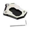 Kickstand Side Stand Extension Pad Plate For BMW R 1200GS LC R 1200GS LC Adventure 14-16 Black