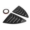 Side Window Louver For Scion FRS BRZ Toyota 86 GT86 AE86 13-18 Black