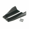 2pcs 35cm Skirt Spoiler Rear Lip Extension Rocker Splitters Winglet Wings Carbon