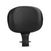 Driver Backrest Leather Cushion Pad For Yamaha V Star 1100 XVS 1100 Drag Star Black