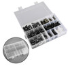 223pcs Fairing Bolt Windscreen Screw Clip Fastener METRIC Universal Fit Black