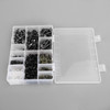 223pcs Fairing Bolt Windscreen Screw Clip Fastener METRIC Universal Fit Black