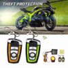 Security Alarm System Anti-theft Remote Control Engine Start Motorcycle Scooter