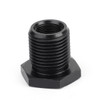 1/2-28 To 3/4-16 Threaded Adapter Automotive Oil Filter Adapter Black