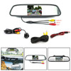 HD Reverse Car Camera + 4.3" Mirror Monitor Kit Vehicle Security System